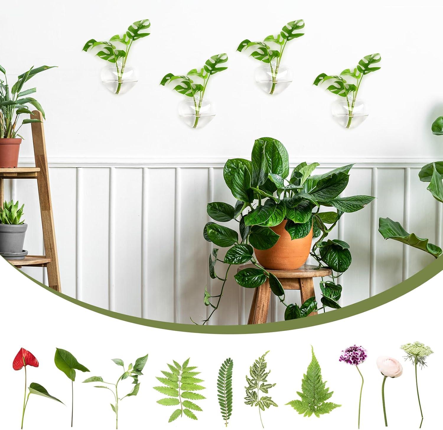 imageXXXFLOWER Plant Terrarium Wooden Stand Hydroponic Planter Bulb Glass Metal Swivel Holder Retro Air Plants Water Plants for Home Office DecorationGifts for Plant Lover Wife Mom 2 Love Bulb Vase4 Love Wall Hanging
