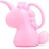 imageXXXFLOWER Unicorns Indoor Watering Can 1 L Cute Animal Water Cans Novelty Unicorns Shape Watering Pot for Office House Indoor GardenWhitePink